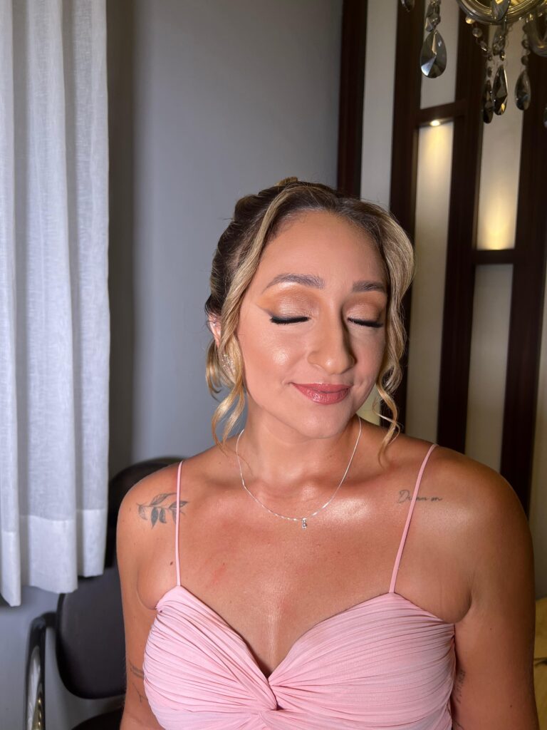 Madrinha penteado Rosanna de Paula Beauty