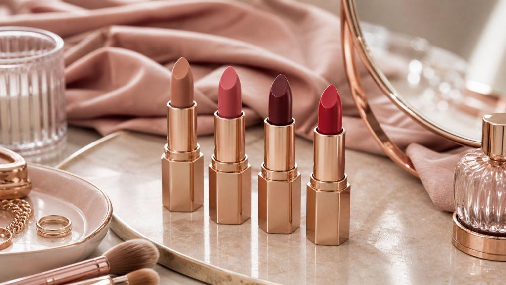 Batom para eventos: nude, rosado, vinho ou vermelho?