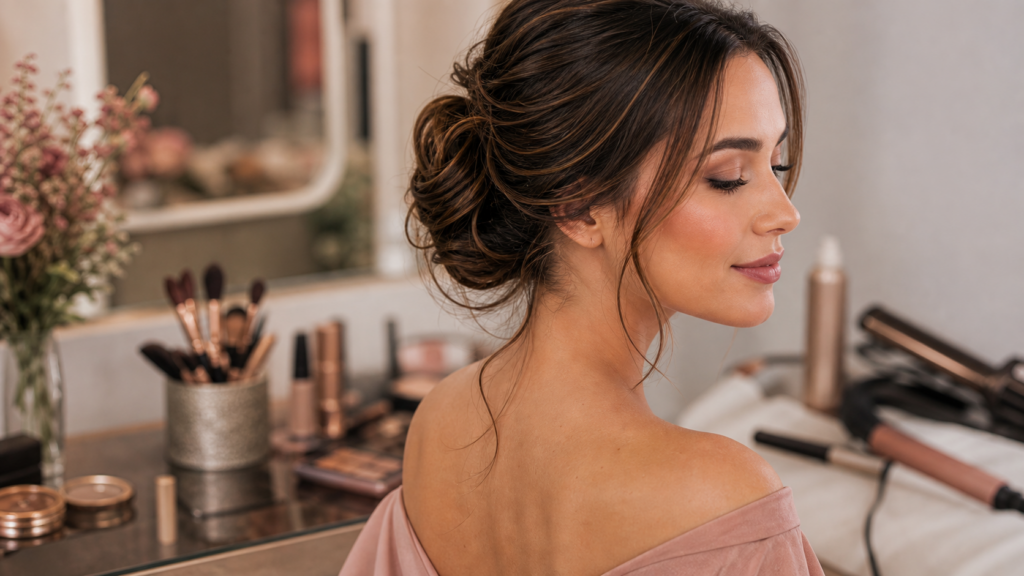 Como combinar maquiagem e penteado sem deixar a produção pesada