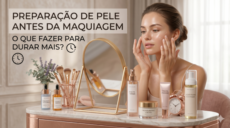 Preparação de pele antes da maquiagem o que fazer para durar mais