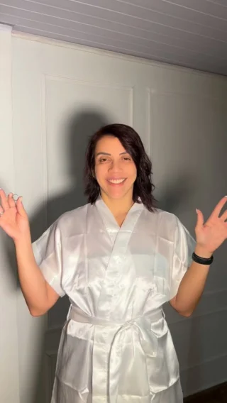 Trabalho recente de maquiagem e beleza da Rosanna de Paula