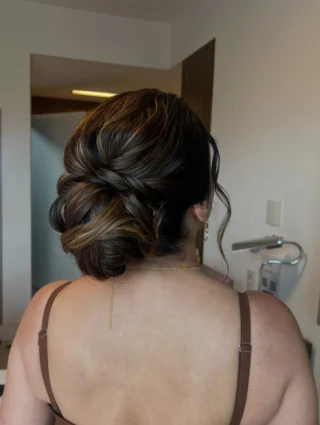 Trabalho recente de maquiagem e beleza da Rosanna de Paula